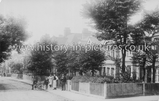 Rose Valley, Brentwood, Essex. c.1908